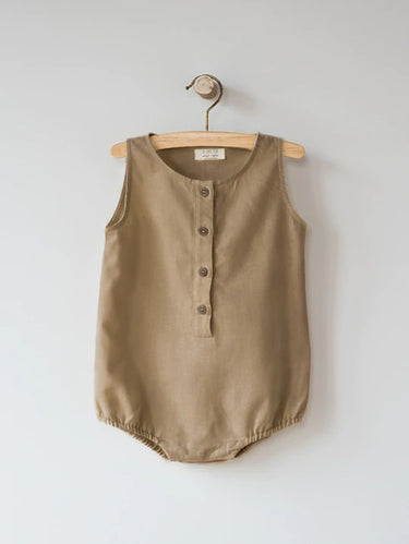 The Simple Folk Freedom Romper, Camel